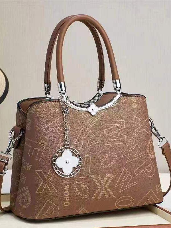 Opulent Allure: Imported High-End Quality Leather Handbag with Long Belt and Smooth Zipper